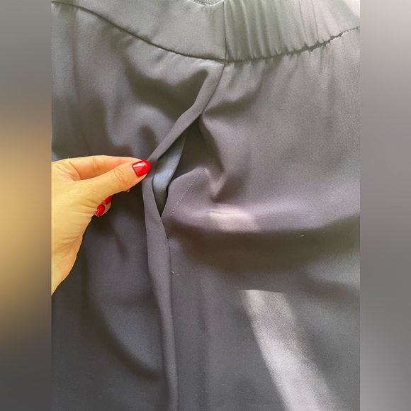 St.John High Waist Wide Leg Cropped Pants - Picture 6 of 13